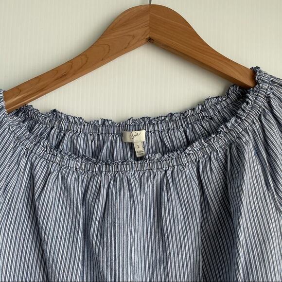 Joie Bamboo off the shoulder top in Moroccan blue - Picture 3 of 7